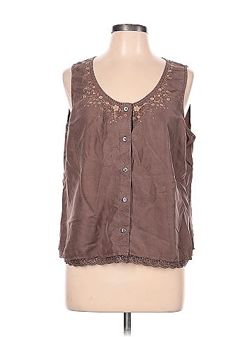 J.Jill Sleeveless Silk Top (view 1)