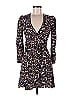 Diane von Furstenberg 100% Viscose Animal Print Brown Romper Size 0 - photo 1