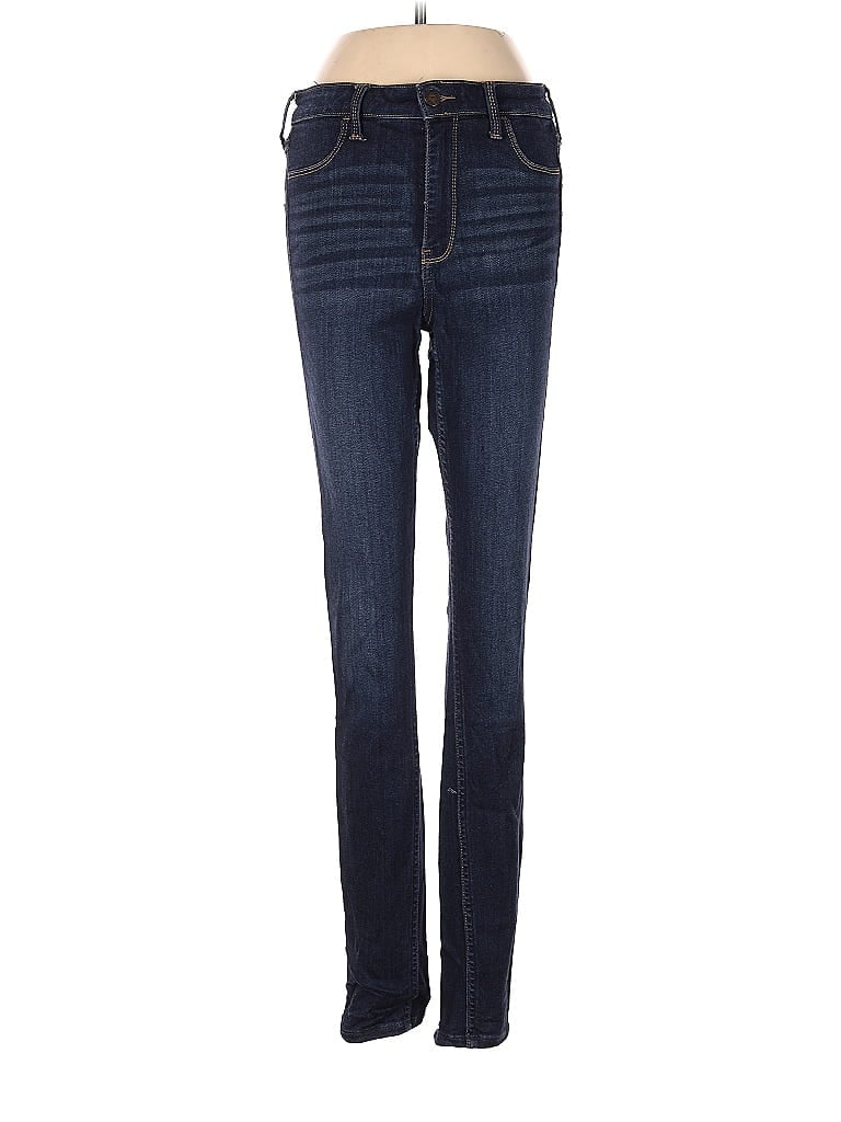 Hollister Solid Blue Jeans Size 5 (tall) - photo 1