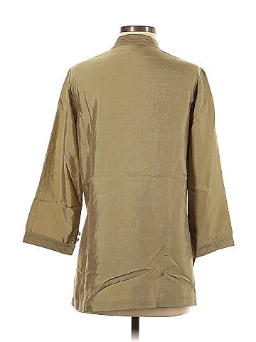 British India Classics 3/4 Sleeve Button-Down Shirt (view 2)