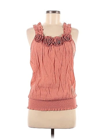 Edge Sleeveless Blouse (view 1)