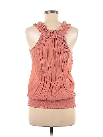 Edge Sleeveless Blouse (view 2)