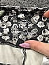 T by Talbots Animal Print Floral Hearts Graphic Black Casual Pants Size XS - photo 3