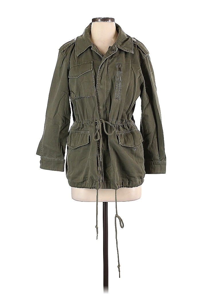 Pre-owned Barneys New York Jacket In Green