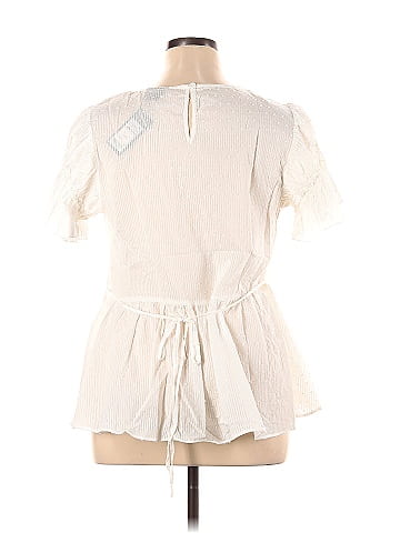 City Chic Short Sleeve Blouse (view 2)
