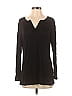 Nicole Lee Black Long Sleeve T-Shirt Size S - photo 1