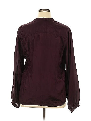 Johnny Was Long Sleeve Silk Top (view 2)