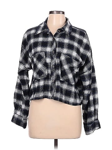Ci Sono 3/4 Sleeve Button-Down Shirt (view 1)
