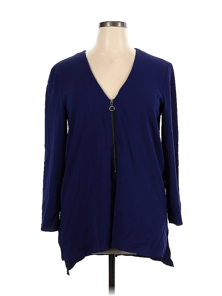 Pre-owned Rachel Rachel Roy Kimono In Blue