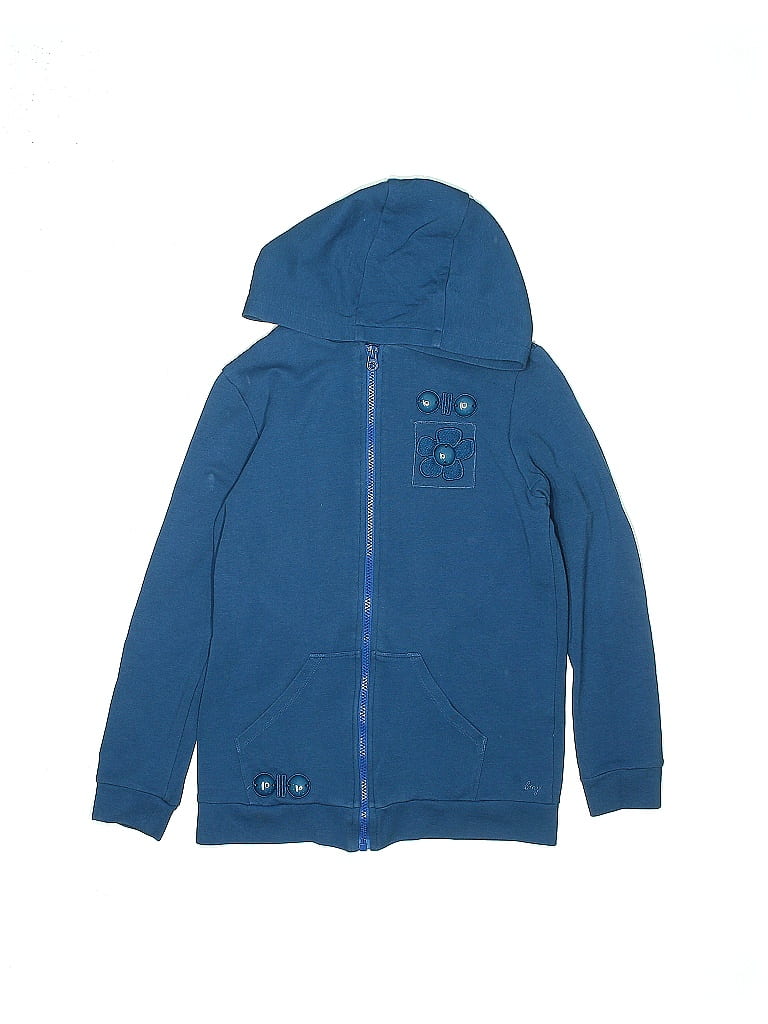 Little Marc Jacobs Blue Zip Up Hoodie Size 12 (big kids) - photo 1