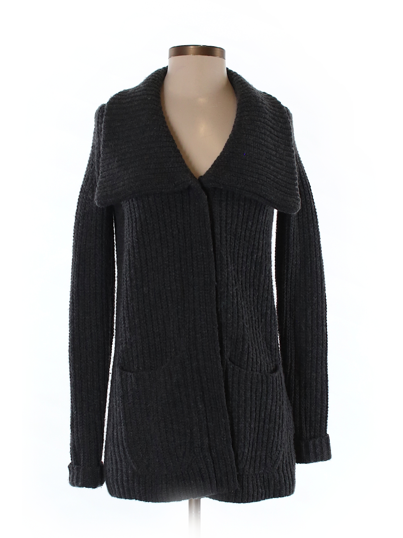 Simply Vera Vera Wang Solid Gray Cardigan Size XS - 93% off | thredUP