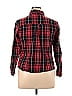 Ali & Kris 100% Cotton Plaid Red Long Sleeve Button-Down Shirt Size 1X - photo 2