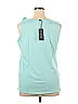 DG^2 by Diane Gilman Teal Sleeveless Blouse Size XL - photo 2