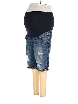 Indigo Blue Denim Shorts