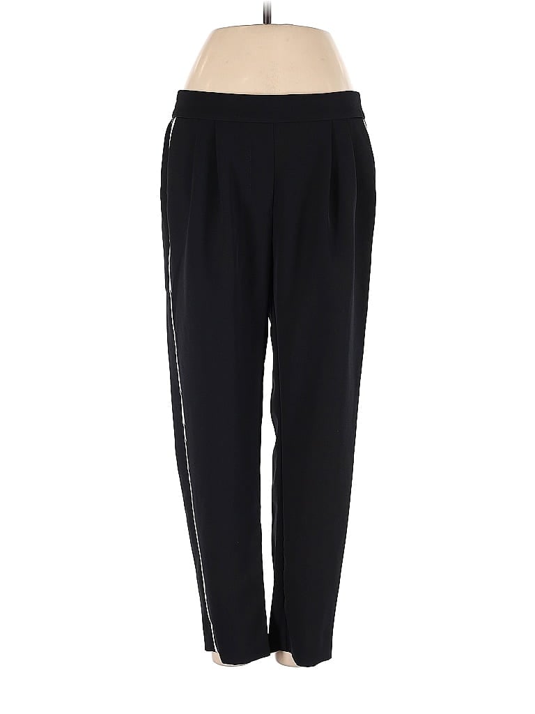 Pre-owned Ann Taylor Factory Track Pants In Black