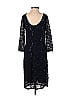 Blu Sage Black Cocktail Dress Size 4 - photo 2