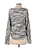 Bella Luxx Metallic Silver Pullover Sweater Size XS - photo 2