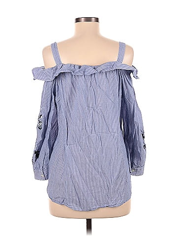 Ann Taylor LOFT 3/4 Sleeve Blouse (view 2)