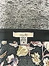 Ecote 100% Rayon Floral Blue Black Casual Skirt Size 6 - photo 3