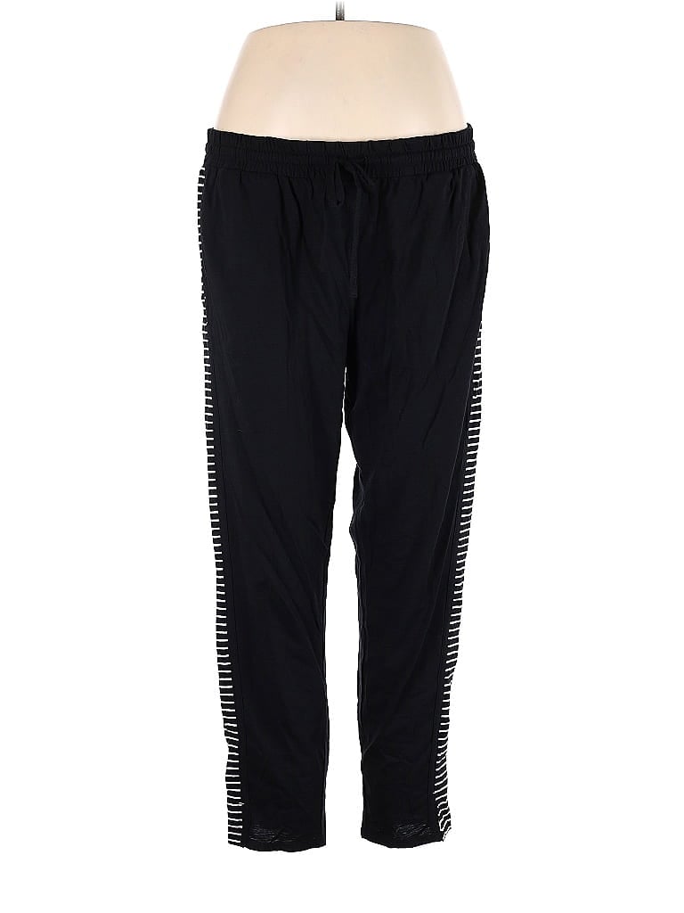 Pre-owned Splendid Track Pants In Black