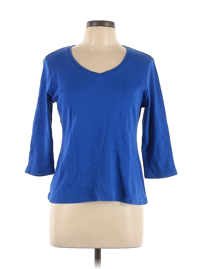 Karen Scott Womens Cotton Lace Up Top White Size X Small main image 0