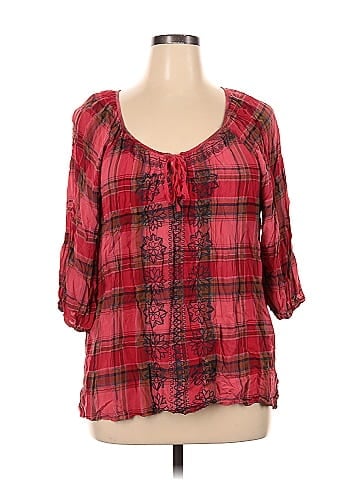 Energie 3/4 Sleeve Blouse (view 1)