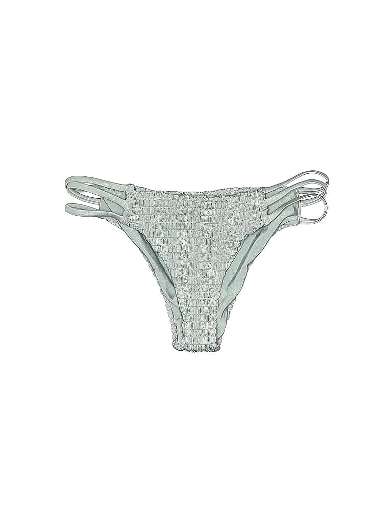 Pre-owned Zaful Swimsuit Bottoms In Silver