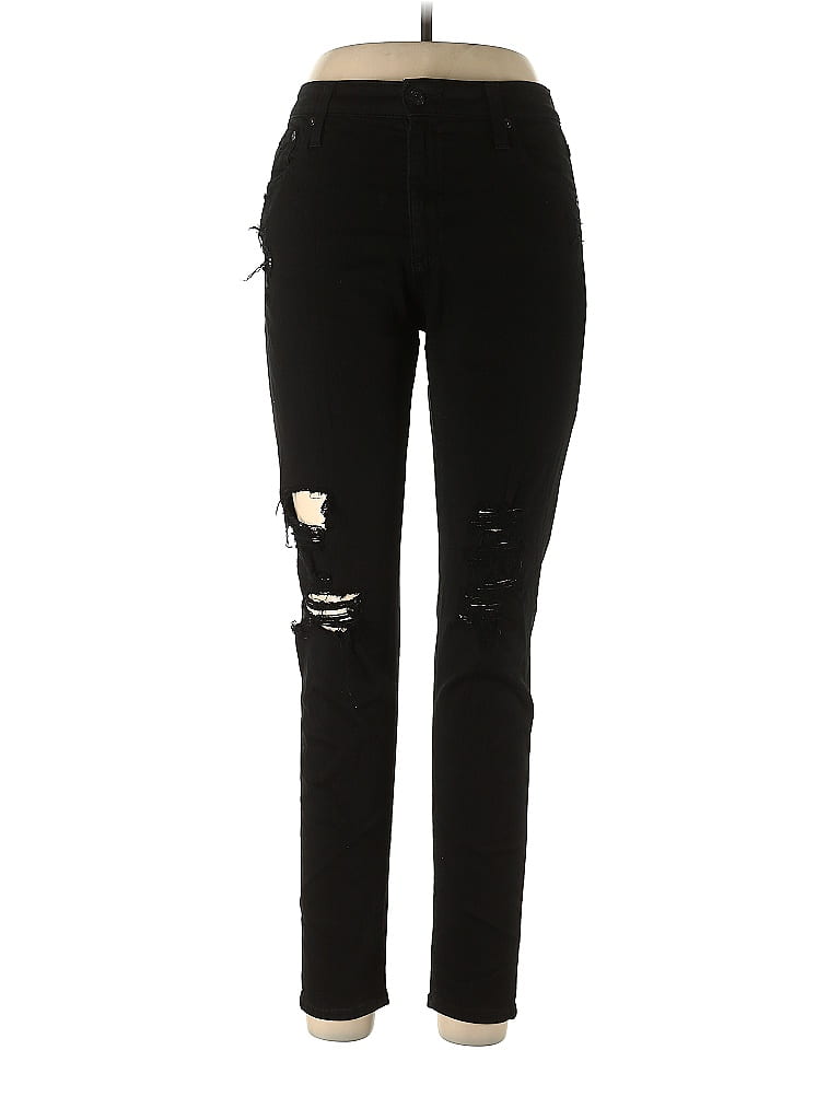 Adriano Goldschmied Graphic Black Jeggings Size 31 waist - photo 1