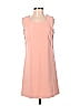 Emploi Solid Pink Casual Dress Size S - photo 1