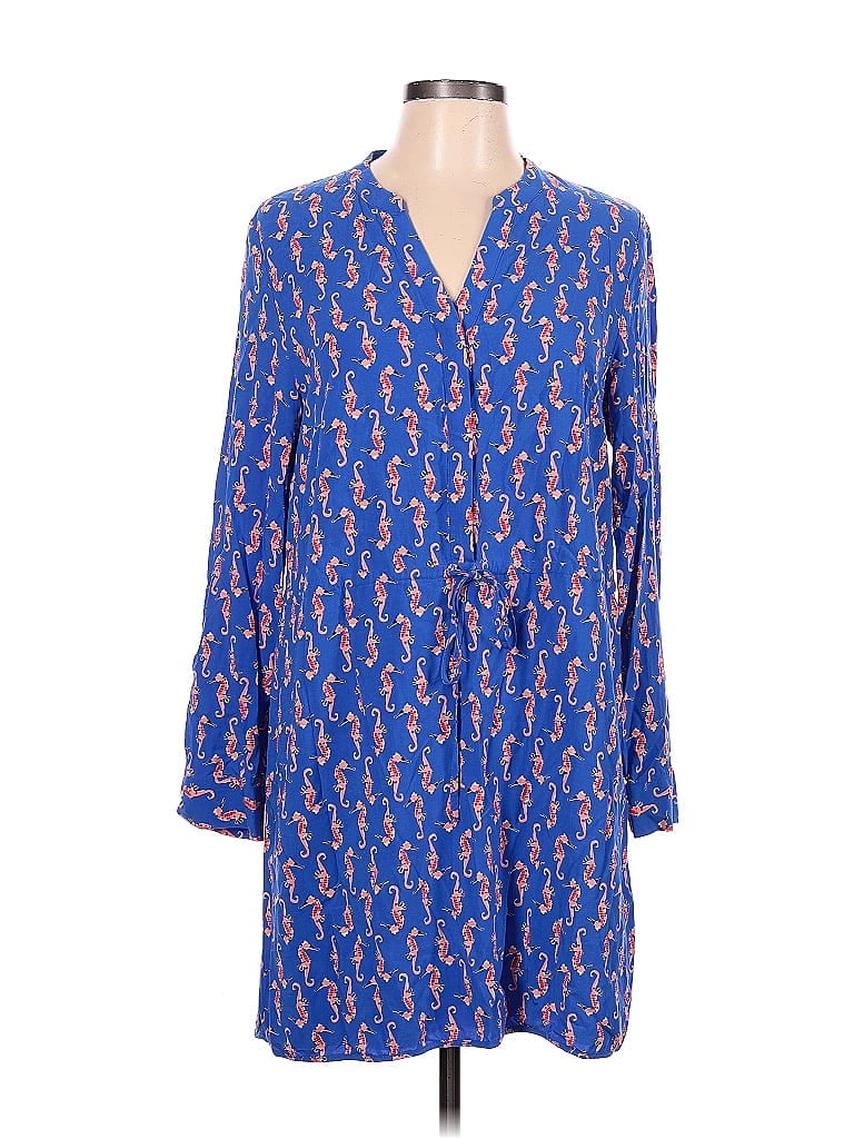 Pre-owned Crown & Ivy Casual Dress In Blue