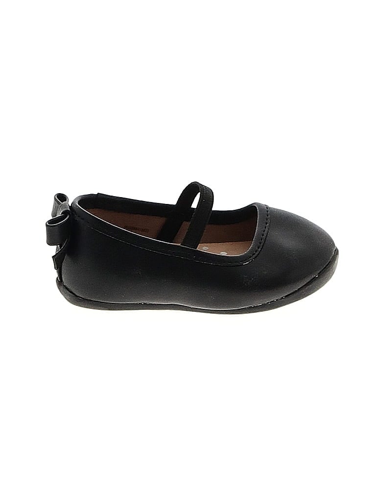 Click to view more detailed imagery on our partner's website Pre-owned Wonder Nation Kids' Flats In Black