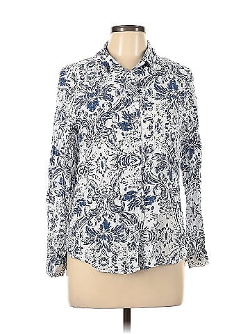 Big Dart Long Sleeve Blouse (view 1)