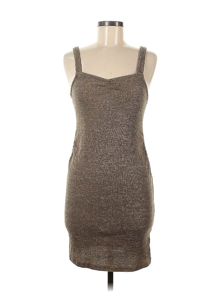 Pre-owned Shein Cocktail Dress In Brown