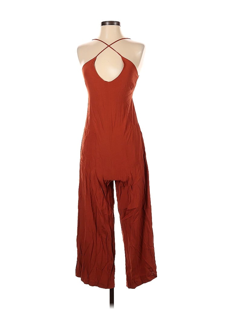 Pre-owned Whimsy Rose Jumpsuit In Brown