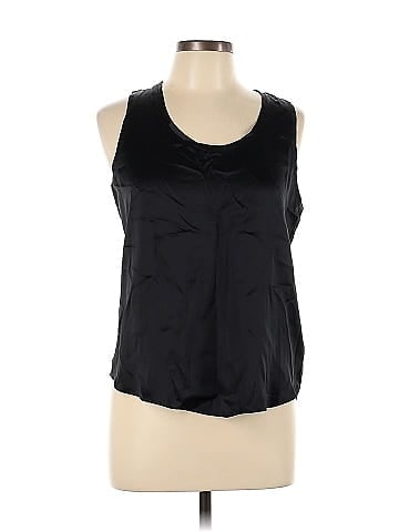 Iris & Ink Sleeveless Silk Top (view 1)