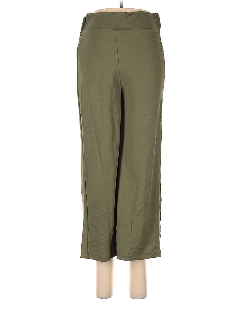 Pre-owned Mng Casual Pants In Green