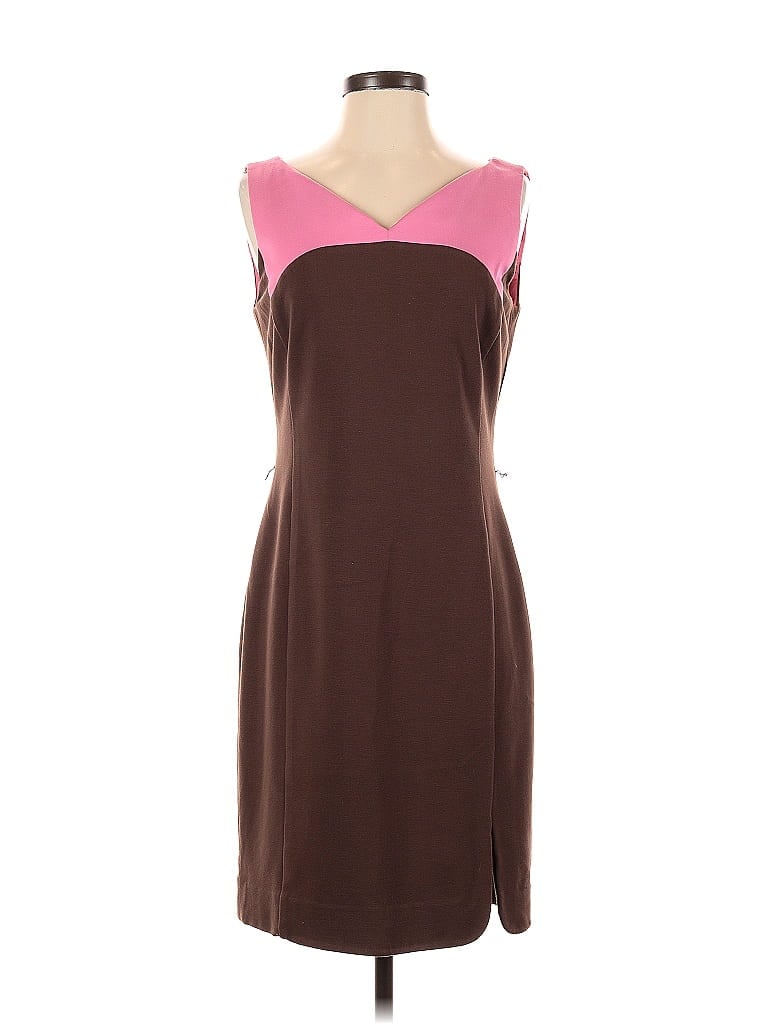 Pre-owned Etcetera Cocktail Dress In Brown