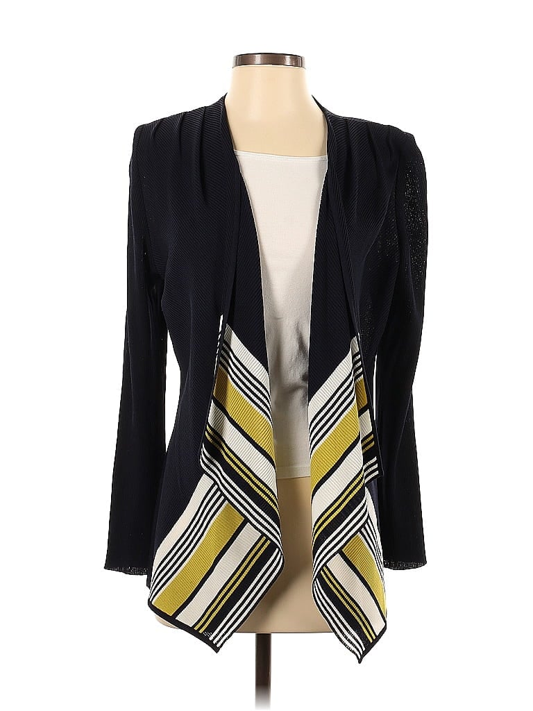 Pre-owned Misook Cardigan Sweater In Blue