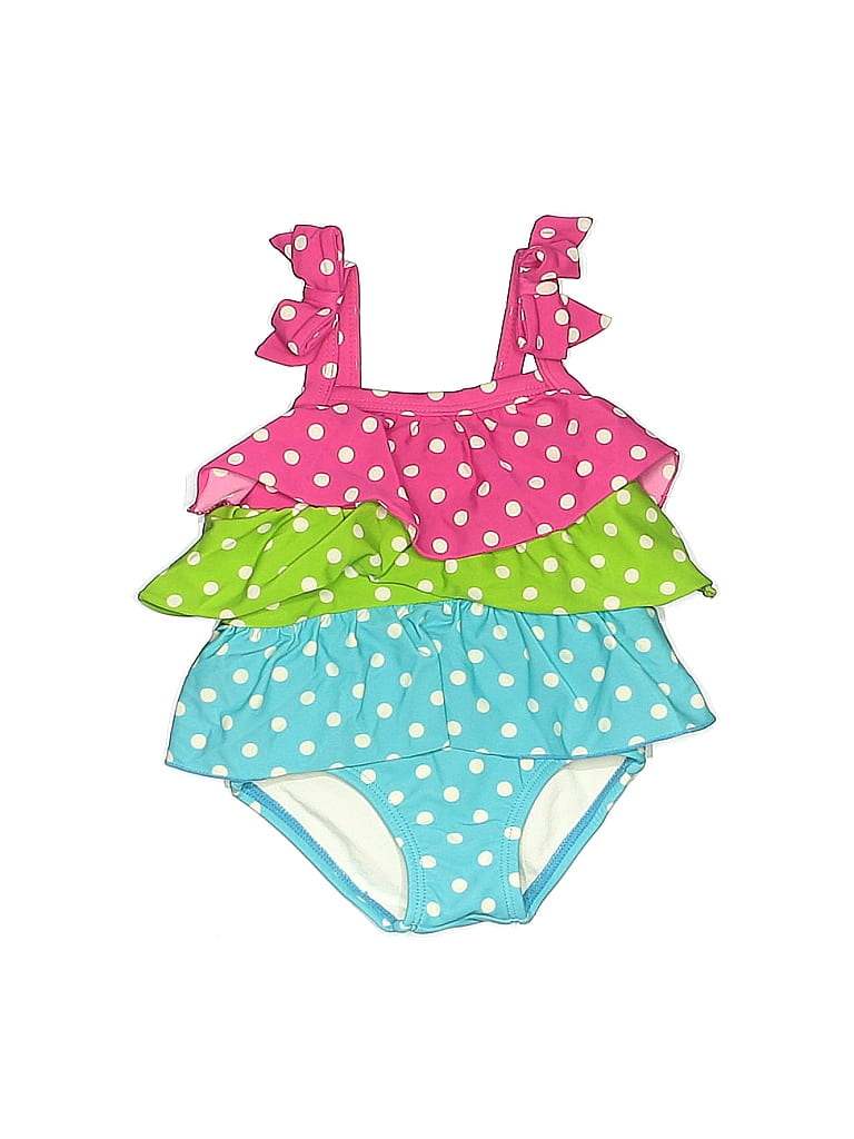 What a feeling'' cool colourful fun bright polka dot running & fitness shorts