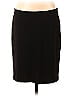 Ellen Tracy Solid Black Formal Skirt Size 8 - photo 1