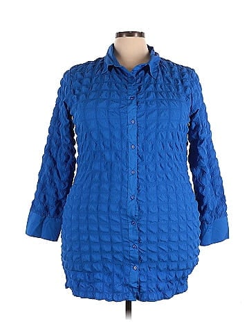 Daisy Street 3/4 Sleeve Blouse (view 1)