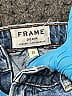FRAME Denim 100% Cotton Blue Denim Shorts Size 25 waist - photo 3