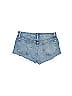 FRAME Denim 100% Cotton Blue Denim Shorts Size 25 waist - photo 2