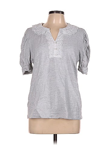 Ann Taylor LOFT Short Sleeve Blouse (view 1)