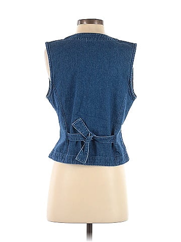 Coldwater Creek Denim Vest (view 2)