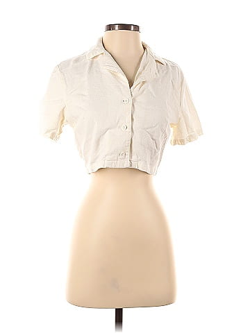 Brandy Melville Short Sleeve Blouse (view 1)