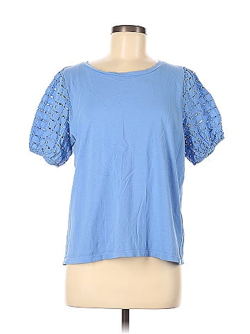 J.Crew Factory Store Short Sleeve Top (view 1)