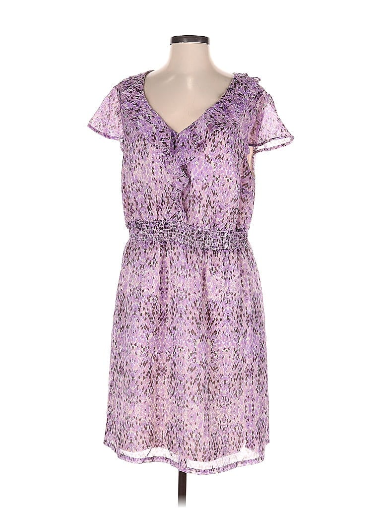 Pre-owned Merona Casual Dress In Purple