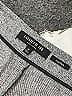 Lafayette 148 New York Chevron-herringbone Gray Silk Pants Size 14 - photo 3