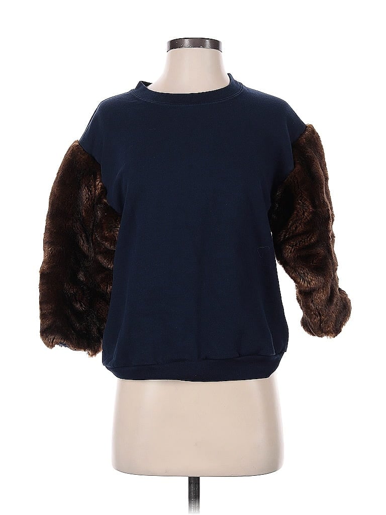 Pre-owned Harvey Faircloth Sweatshirt In Blue